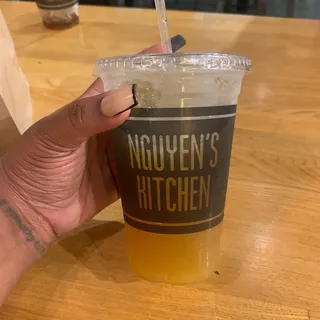 Peach and Lychee Green Tea