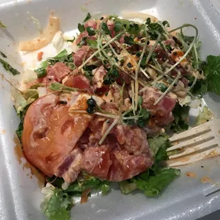 Spicy Ahi Salad