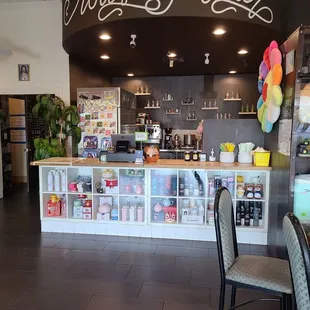 the front of cashier