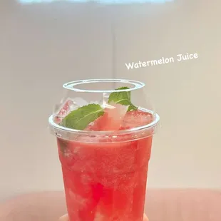 Watermelon juice . Refreshing &amp; delicious 3