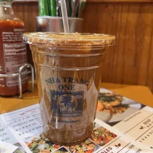 Vietnamese Ice Coffee with Condensed Milk