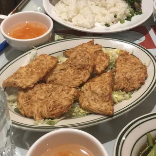 Khoai Mon Chien Tom(6 Taro Shrimp Cakes)