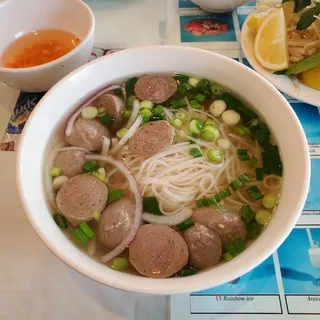Pho Bo Vien(Beef Balls Pho)