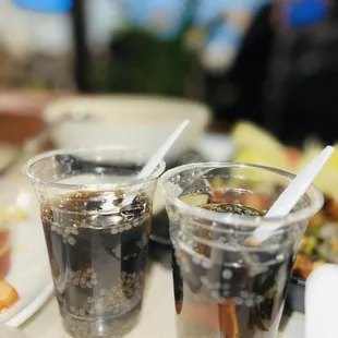 sushi and sashimi, drink