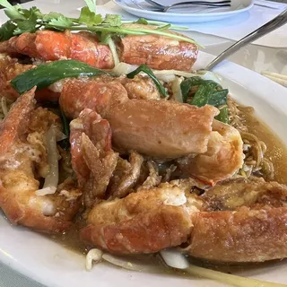 Water Prawn Chow Mein
