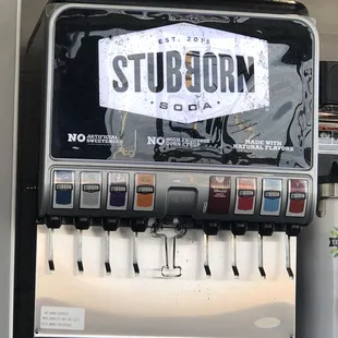 The black cherry soda is delicious!