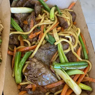 Lo main with beef