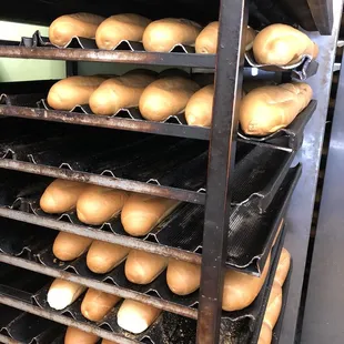 French bread baked fresh - daily