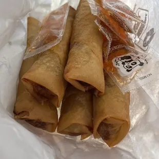 Spring rolls - meh, to be honest