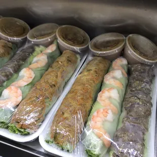 Four Seasons Rolls Combo (3 different spring rolls)