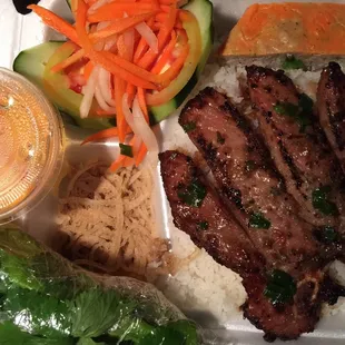 #16 Com Tam Bi Cha Thit Nuong