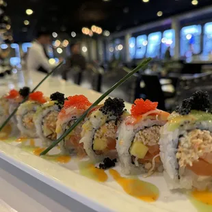 Tropical paradise roll