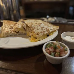 Grilled Chicken Quesadilla