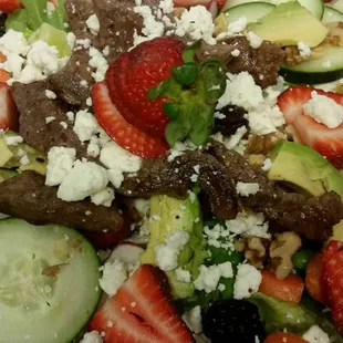 Jane Salad with Steak