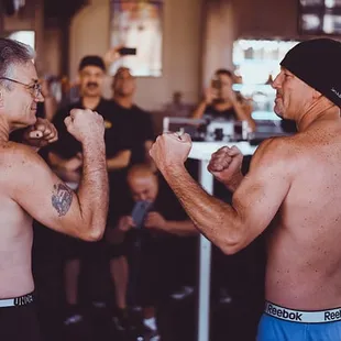 Jeff, a business owner by day, fighter by night