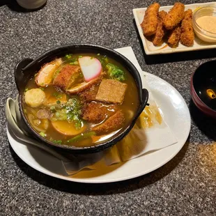 Chicken Katsu curry noodle. Been going here and ordering the same bowl of soup for 29 years now.