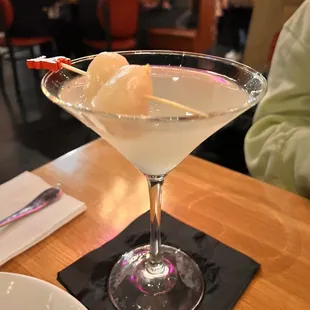 Lychee martini