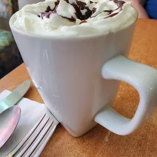 Medium Mocha
 I took a sip before I took the picture.  That&apos;s why the whipped cream looks deflated.
