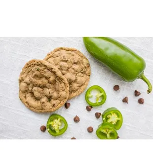 Caliente, Chocolate Chip and Jalapeño