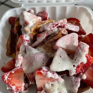 Strawberry  French toast