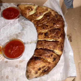 Cheese calzone