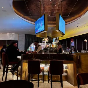 First part of the dining area.