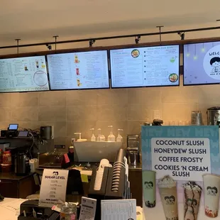 Inside menu