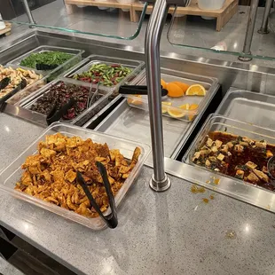 Sauce bar options
