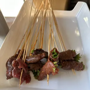 Beef Skewers