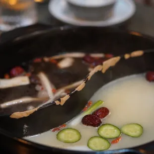 Mushroom and bone broth