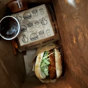 Chicken burger
