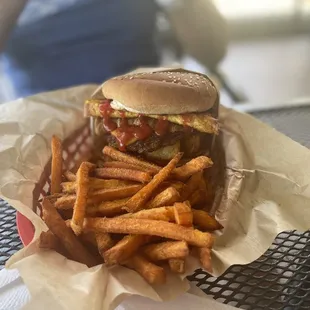  a basket of fries