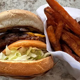GRILLED SHROOM BURGER
