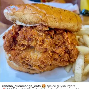 Nashville hot sandwich