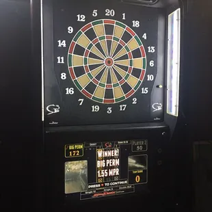 Beating Big Brad in darts