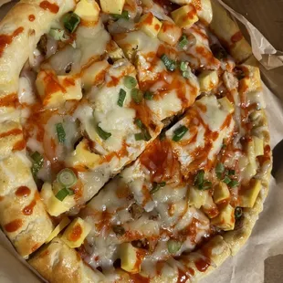 Finally the veggie Korean pizza !