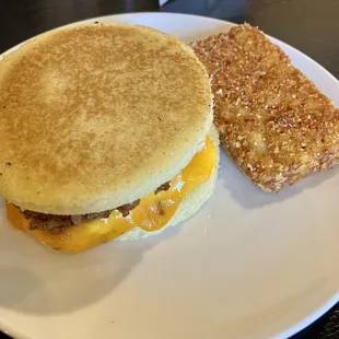 Nice Rollz K Griddle breakfast sandwich