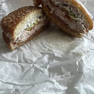 Turkey &amp; Salami sandwich - SO good