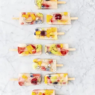 House made Popsicles