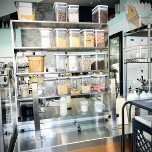 Some of the toppings