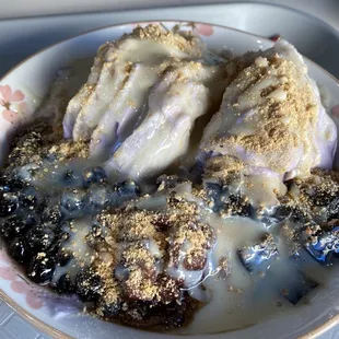 Lilac Lily with Taro Shave Ice