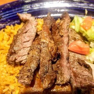 steak, food
