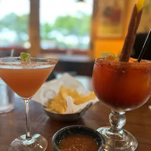 Zesty (I think) and Chamango margarita
