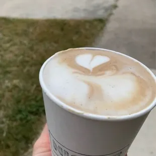 Oat Milk Choco Chip Latte