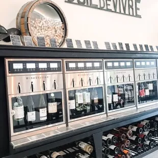 24 different wines on dispensary.
