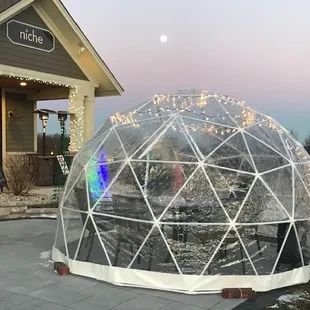 Enjoy our complimentary Igloo! Call for reservations