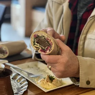 Shawarma Wrap - lamb