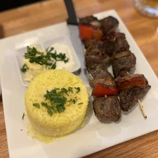 Lamb was super tender