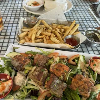 Za'atar Salmon Kabobs