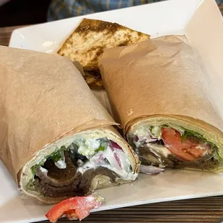 Lamb Gyro Wrap